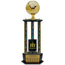 Premium Custom Perpetual Soccer Trophy - Type 3P003/P38B Series 2RG3113