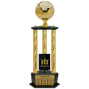 Premium Custom Perpetual Soccer Trophy - Type 3P003/P38B Series 2RG3113