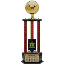 Premium Custom Perpetual Soccer Trophy - Type 3P003/P38B Series 2RG3113