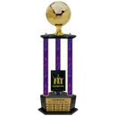 Premium Custom Perpetual Soccer Trophy - Type 3P003/P38B Series 2RG3113