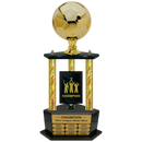 Premium Custom Perpetual Soccer Trophy - Type 3P003/P38B Series 2RG3113