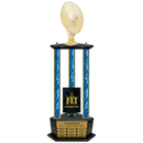 Premium Custom Perpetual Football Trophy - Type 3P003/P38B