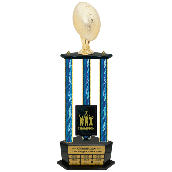 Premium Custom Perpetual Football Trophy - Type 3P003/P38B Series 2RG3106