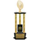 Premium Custom Perpetual Football Trophy - Type 3P003/P38B