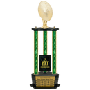 Premium Custom Perpetual Football Trophy - Type 3P003/P38B