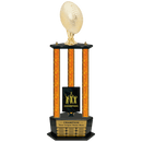 Premium Custom Perpetual Football Trophy - Type 3P003/P38B