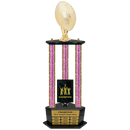 Premium Custom Perpetual Football Trophy - Type 3P003/P38B
