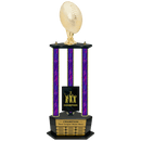 Premium Custom Perpetual Football Trophy - Type 3P003/P38B