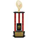 Premium Custom Perpetual Football Trophy - Type 3P003/P38B