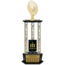 Premium Custom Perpetual Football Trophy - Type 3P003/P38B