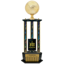 Premium Custom Perpetual Basketball Trophy - Type 3P003/P38B Series 2RG3103