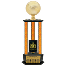 Premium Custom Perpetual Basketball Trophy - Type 3P003/P38B Series 2RG3103