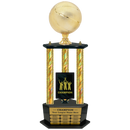 Premium Custom Perpetual Basketball Trophy - Type 3P003/P38B Series 2RG3103