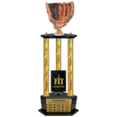 Premium Custom Perpetual Baseball Trophy - Type 3P003/P38B Series 2RG3055