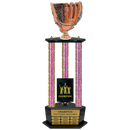 Premium Custom Perpetual Baseball Trophy - Type 3P003/P38B Series 2RG3055