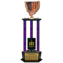 Premium Custom Perpetual Baseball Trophy - Type 3P003/P38B Series 2RG3055