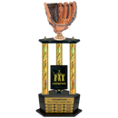 Premium Custom Perpetual Baseball Trophy - Type 3P003/P38B Series 2RG3055