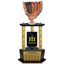 Premium Custom Perpetual Baseball Trophy - Type 3P003/P38B Series 2RG3055