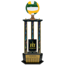 Premium Custom Perpetual Volleyball Trophy - Type 3P003/P38B Series 2RG3017
