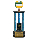 Premium Custom Perpetual Volleyball Trophy - Type 3P003/P38B Series 2RG3017