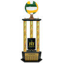 Premium Custom Perpetual Volleyball Trophy - Type 3P003/P38B Series 2RG3017