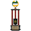 Premium Custom Perpetual Volleyball Trophy - Type 3P003/P38B Series 2RG3017