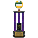 Premium Custom Perpetual Volleyball Trophy - Type 3P003/P38B Series 2RG3017