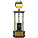 Premium Custom Perpetual Volleyball Trophy - Type 3P003/P38B Series 2RG3017