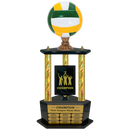 Premium Custom Perpetual Volleyball Trophy - Type 3P003/P38B Series 2RG3017