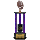 Premium Custom Perpetual Football Trophy - Type 3P003/P38B Series 2RG3006