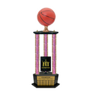 Premium Custom Perpetual Basketball Trophy - Type 3P003/P38B Series 2RG3003