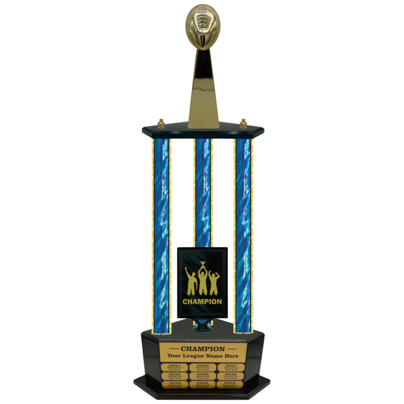 Premium Custom Perpetual Football Trophy - Type 3P003/P38B Series 2RF149