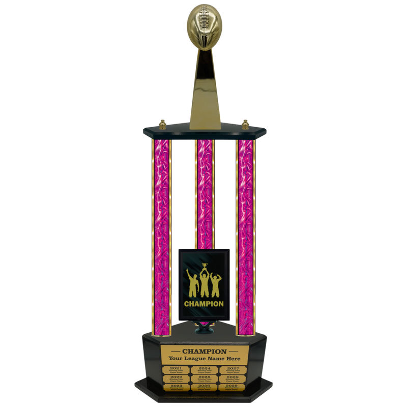 Premium Custom Perpetual Football Trophy - Type 3P003/P38B Series 2RF149