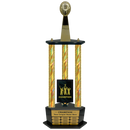 Premium Custom Perpetual Football Trophy - Type 3P003/P38B Series 2RF149