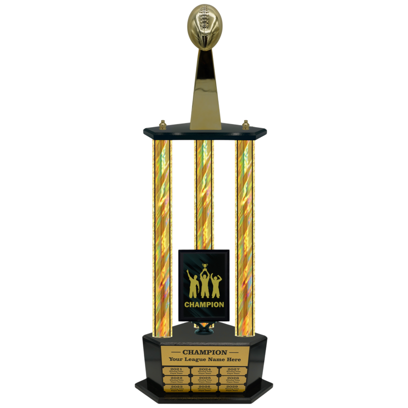 Premium Custom Perpetual Football Trophy - Type 3P003/P38B Series 2RF149