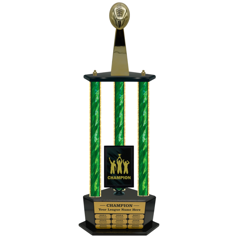 Premium Custom Perpetual Football Trophy - Type 3P003/P38B Series 2RF149