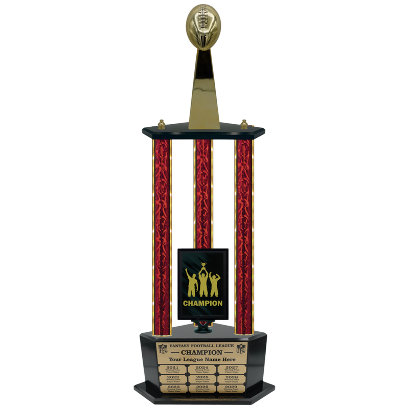 Premium Custom Perpetual Football Trophy - Type 3P003/P38B Series 2RF149