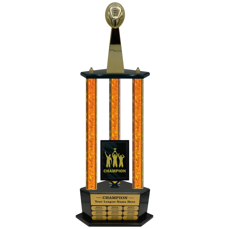 Premium Custom Perpetual Football Trophy - Type 3P003/P38B Series 2RF149