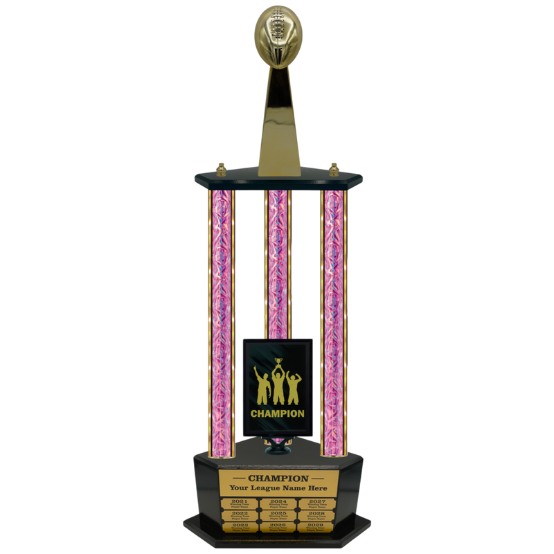 Premium Custom Perpetual Football Trophy - Type 3P003/P38B Series 2RF149