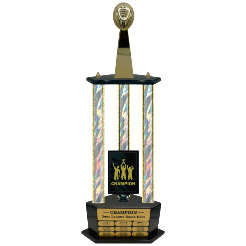 Premium Custom Perpetual Football Trophy - Type 3P003/P38B Series 2RF149