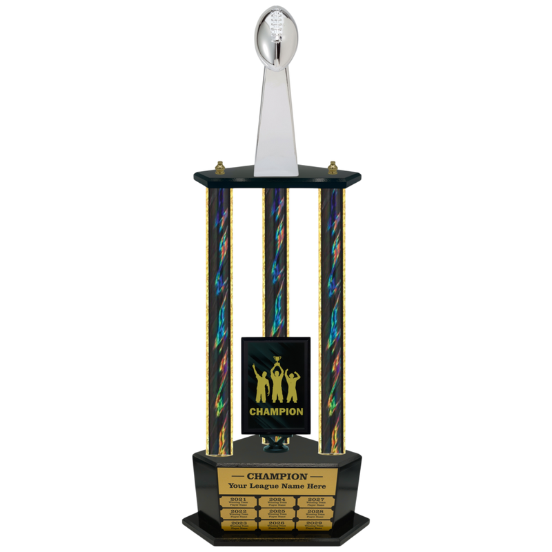 Premium Custom Perpetual Football Trophy - Type 3P003/P38B Series 2RF148