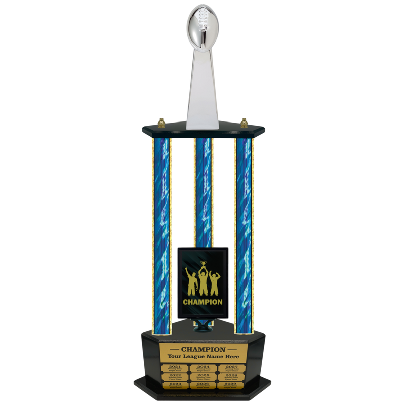 Premium Custom Perpetual Football Trophy - Type 3P003/P38B Series 2RF148