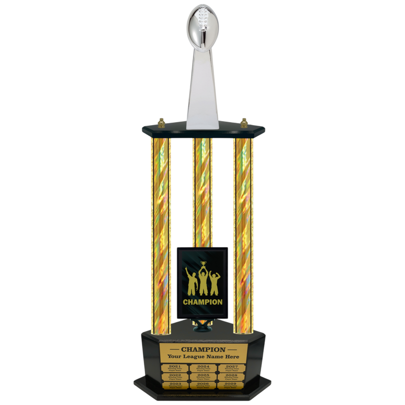 Premium Custom Perpetual Football Trophy - Type 3P003/P38B Series 2RF148