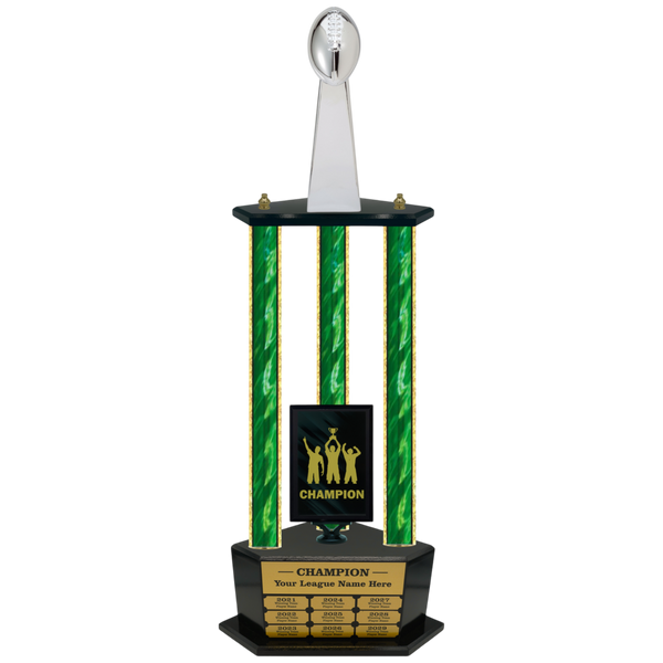 Premium Custom Perpetual Football Trophy - Type 3P003/P38B Series 2RF148