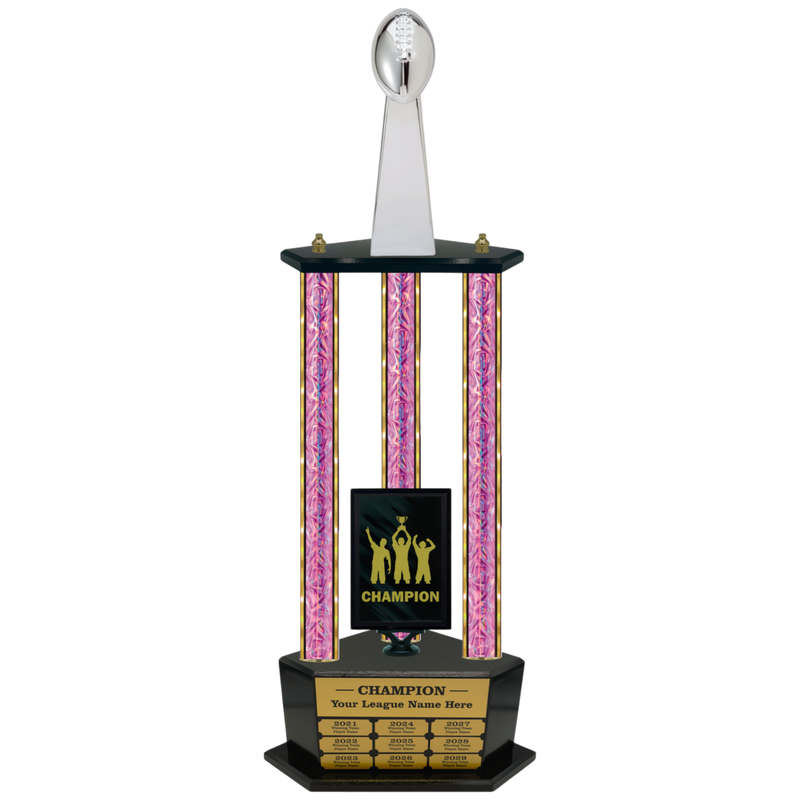 Premium Custom Perpetual Football Trophy - Type 3P003/P38B Series 2RF148