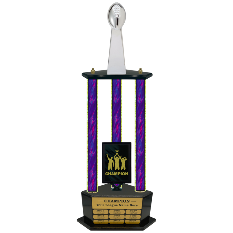 Premium Custom Perpetual Football Trophy - Type 3P003/P38B Series 2RF148