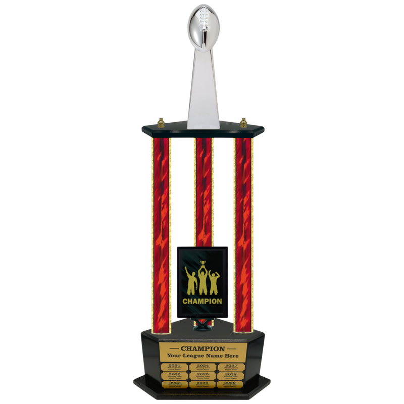 Premium Custom Perpetual Football Trophy - Type 3P003/P38B Series 2RF148