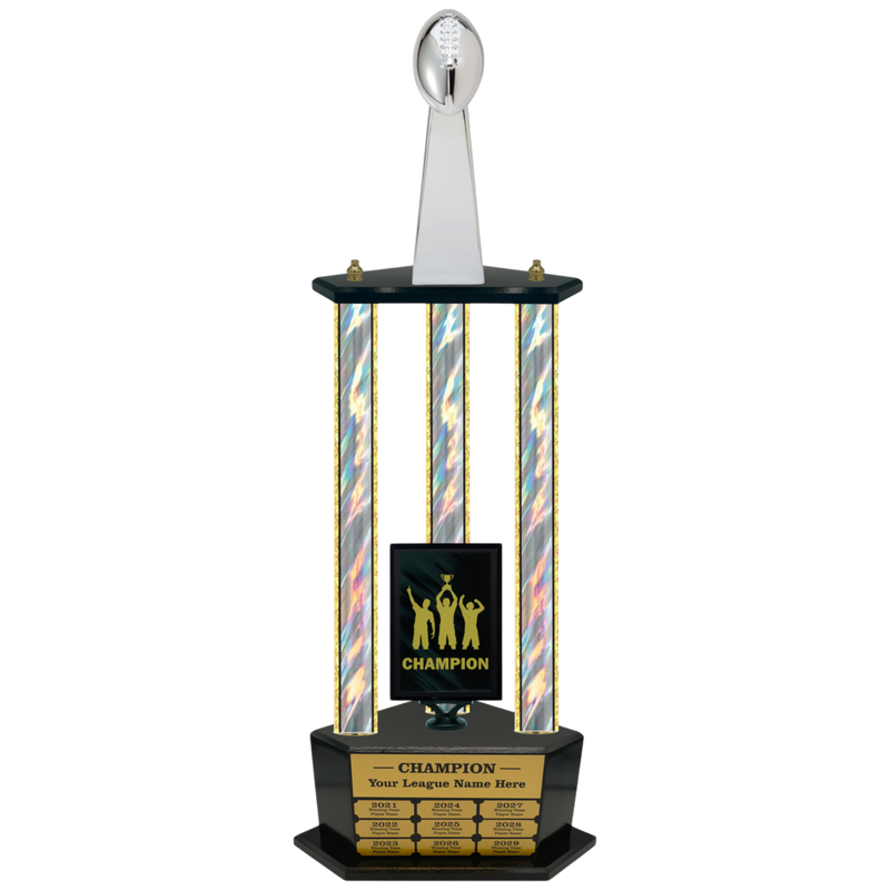 Premium Custom Perpetual Football Trophy - Type 3P003/P38B Series 2RF148