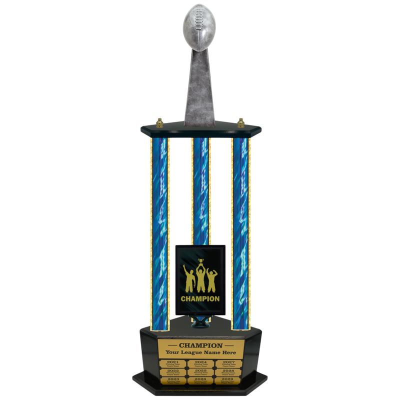 Premium Custom Perpetual Football Trophy - Type 3P003/P38B Series 2RF147