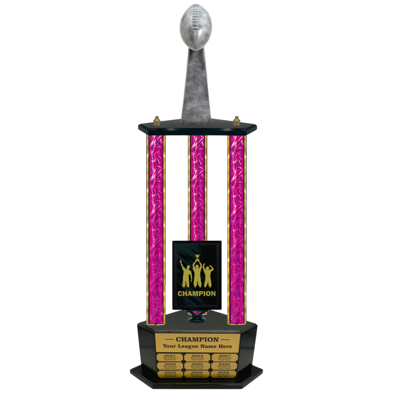 Premium Custom Perpetual Football Trophy - Type 3P003/P38B Series 2RF147